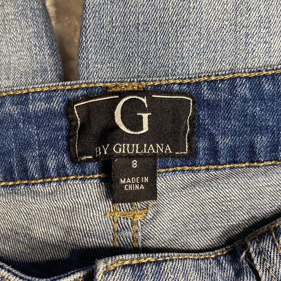 G by Giuliana size 8 Womens jeans raw hem stretch for comfort - Picture 5 of 9